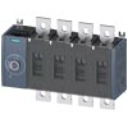 Switch disconnector 800 A size 4 4pole lateral operating mechanism on lef