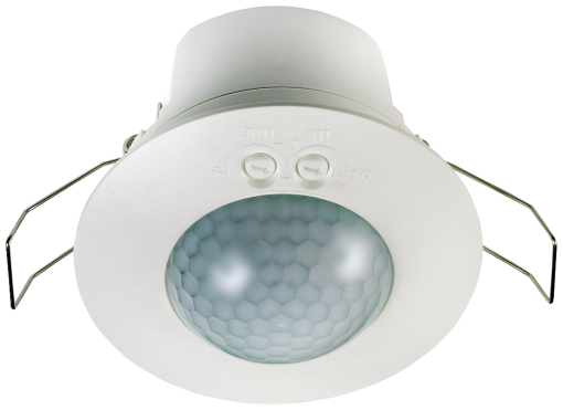Ceiling motion detector 360 230 V AC max 3000 W flush mounting