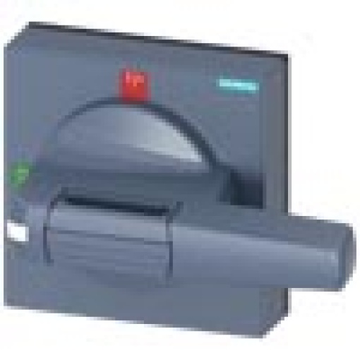 Handle with masking plate standard size 100 x 100 for shaft 8 x 8 0I