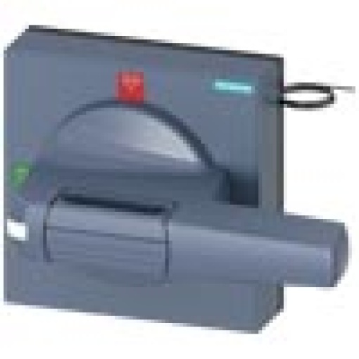 Handle with masking plate standard with lighting size 100x 100 for shaft 8x 8