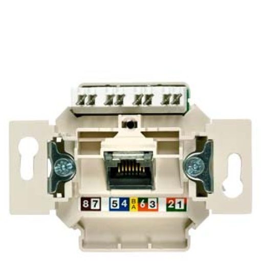 DELTA UAE connection socket unshielded 1x 8pole RJ45 Cat 6A