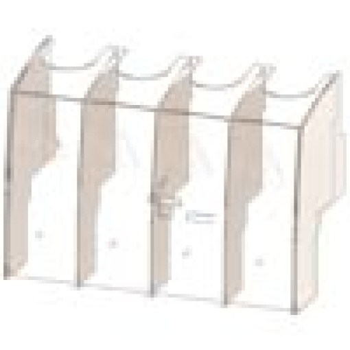 Accessory for 3KC3 3KC6 terminal covers 4pole for 40160 A containing 2 units