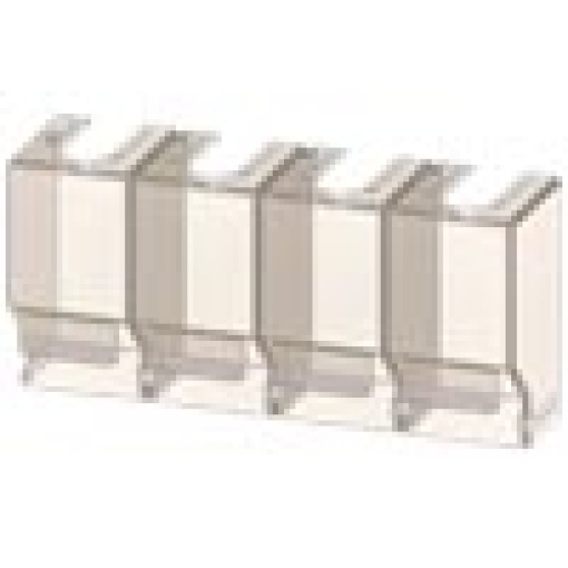 Accessory for 3KC4 3KC8 terminal covers 1pole for 250 to 400 A containing 4