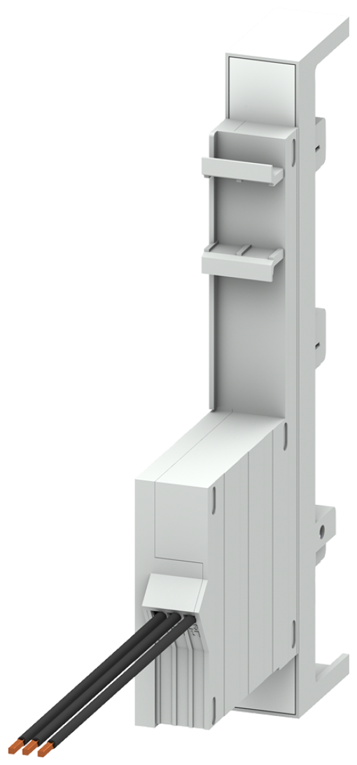 Busbar adapter standard universal with fuse module with DIN mounting rail