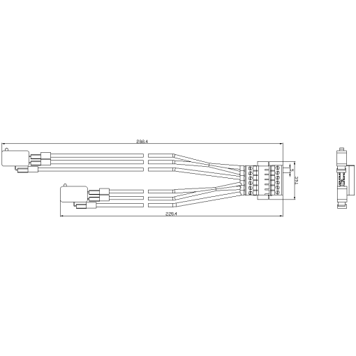 Accessory for 3KC4 3KC8 auxiliary switch containing 2 changeover contacts 1