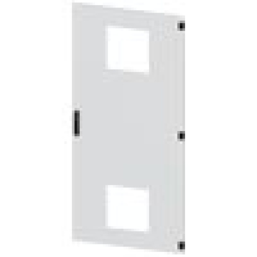 SIVACON door right with cutout for filter fan with ventilation openings
