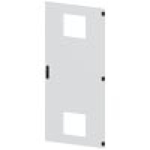 SIVACON door right with cutout for filter fan with ventilation openings
