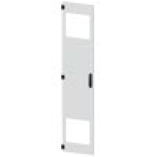 SIVACON door left with cutout for filter fan with ventilation openings