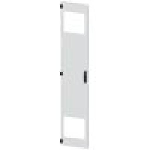 SIVACON door left with cutout for filter fan with ventilation openings