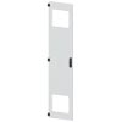 SIVACON door left with cutout for filter fan with ventilation openings