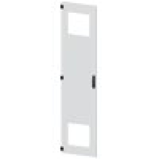 SIVACON door left with cutout for filter fan with ventilation openings