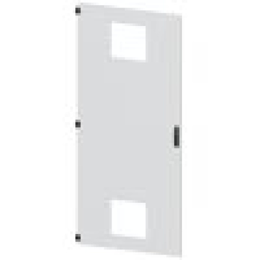SIVACON door left with cutout for filter fan with ventilation openings