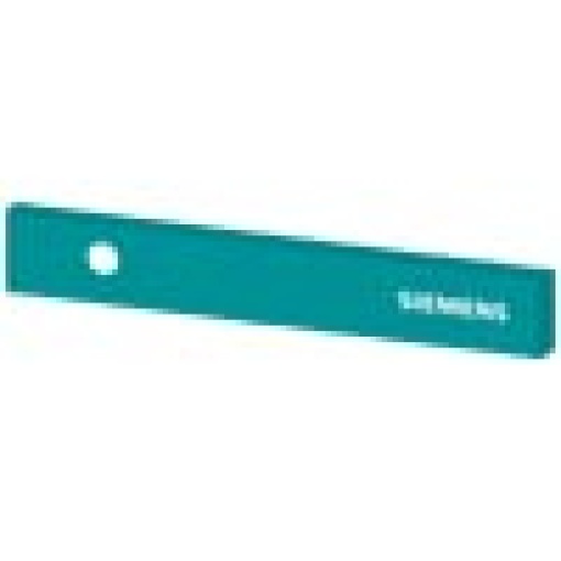 SIVACON trim strip W 400 mm above the door with Siemens logo
