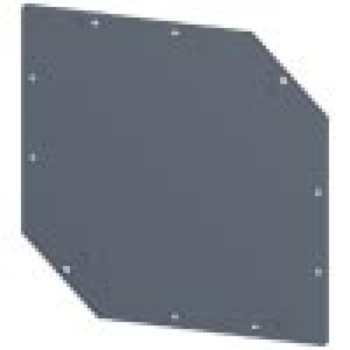 SIVACON roof for corner cubicle IP55 D 400 mm zincplated