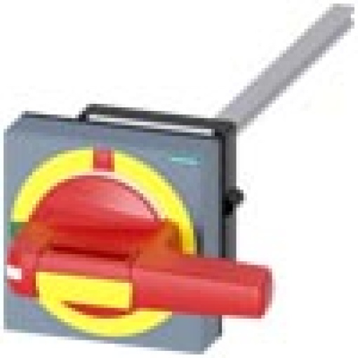Doorcoupling rotary operating mechanism EMERGENCY OFF with tolerance compen