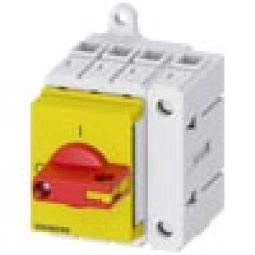 Switch disconnector 3LD3 Iu 40 A main control switch 3pole  N