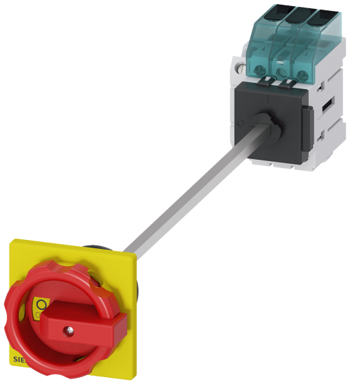 Switch disconnector 3LD3 Iu 63 A main control switch 3pole