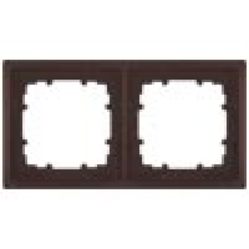 DELTA style chocolate frame double