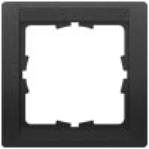 DELTA style anthracite intermediate frame for installation of 51x51mm devices