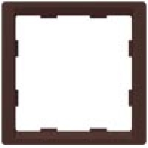 DELTA style chocolate intermediate frame for installation of 55x55mm devices