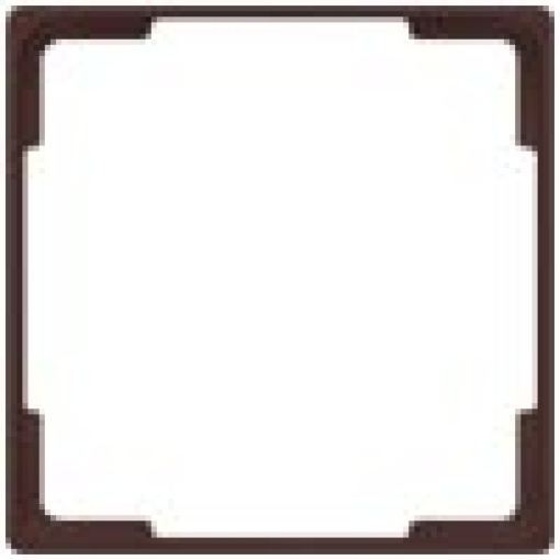 DELTA style chocolate intermediate frame for installation of 65x65mm devices