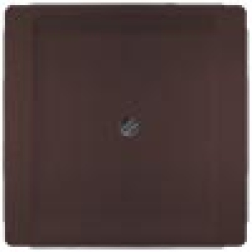 DELTA style blanking cover plate chocolate