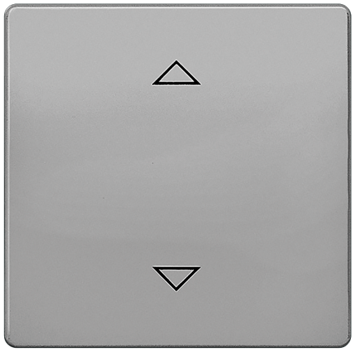 DELTA style pushbutton sys shutterblind platinum metallic