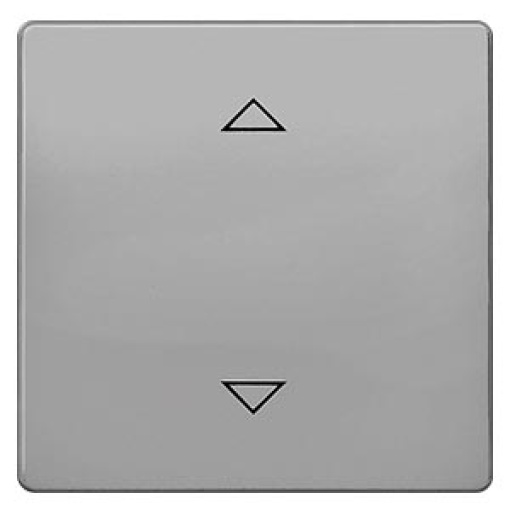 DELTA style pushbutton sys shutterblind platinum metallic
