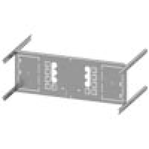 SIVACON S4 mounting panel 3VA20 100A 3pole fixedmounted plugin socket