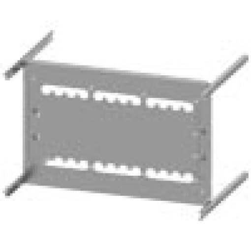 SIVACON S4 3VA12 mounting panel 250 A 3pole plugin socket 8US setup