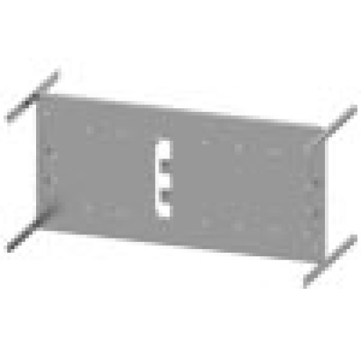 SIVACON S4 mounting panel 3VA10 100A 3pole mounting position 8US setup 
