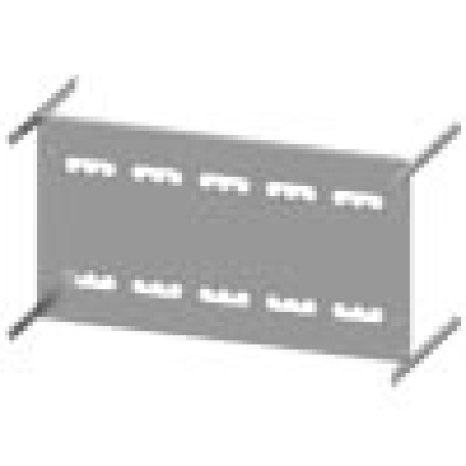 SIVACON S4 mounting panel 3VA20 100A 3pole plugin socket H400 mm W 