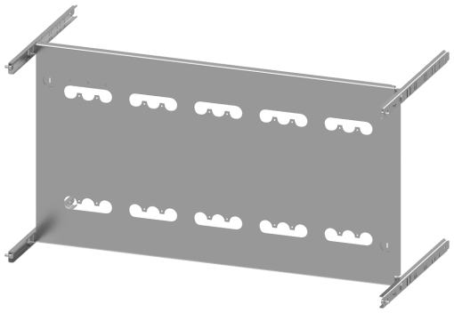 SIVACON S4 mounting panel 3VA20 100A 3pole plugin socket H400 mm W 