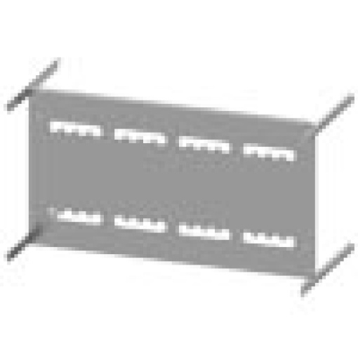 SIVACON S4 mounting panel 3VA20 100A 4pole plugin socket H 400 mm W