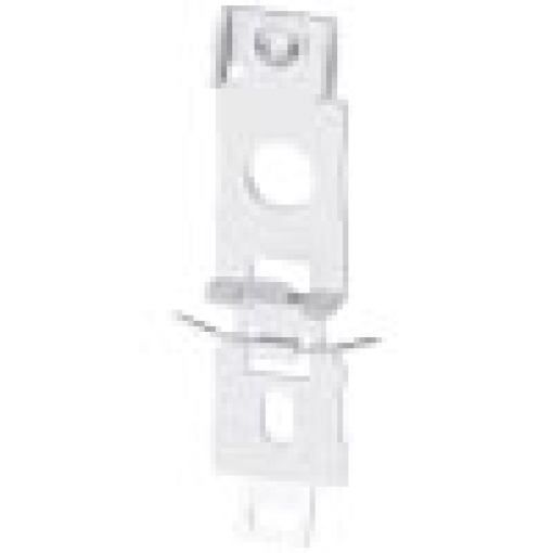 Assembly kit for conversion to DIN rail mounting for size NH000 1pole
