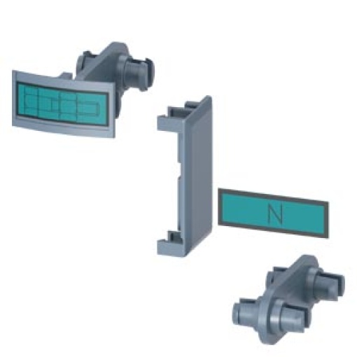 Assembly kit for mechanical connection of 1pole and 3pole 3NP1