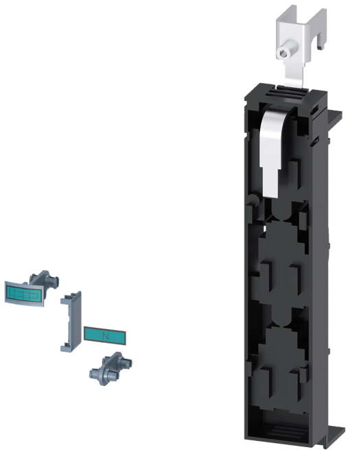Assembly kit to create 4pole 3NP1 for mounting on 60 mm busbar