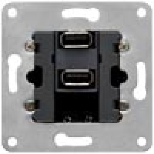 DELTA dual USB power supply vertical 2100mA