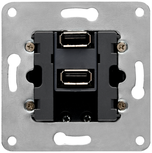 DELTA dual USB power supply vertical 2100mA