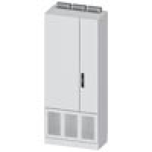 ALPHA DIN transformer cabinet H1950 W800 D400 incl 100 mm base sheetste