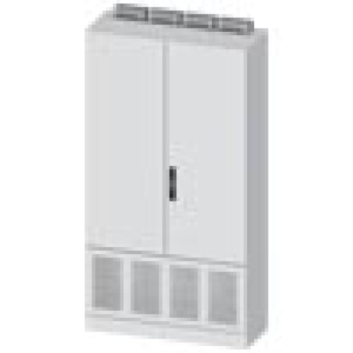 ALPHA DIN transformer cabinet H1950 W1050 D400 incl 100 mm base sheetst