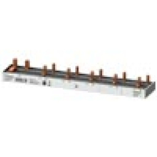 Compact pin busbar 10 mm2 connection 2pole L  N 1x RCCB 2pole  5