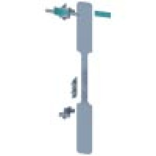 Assembly kit for mechanical connection of 1pole and 3pole 3NP1