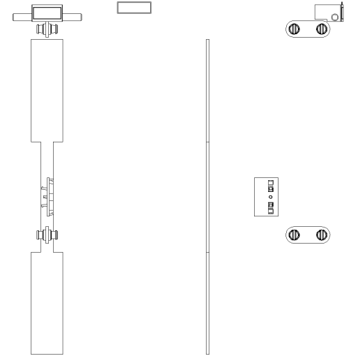 Assembly kit for mechanical connection of 1pole and 3pole 3NP1