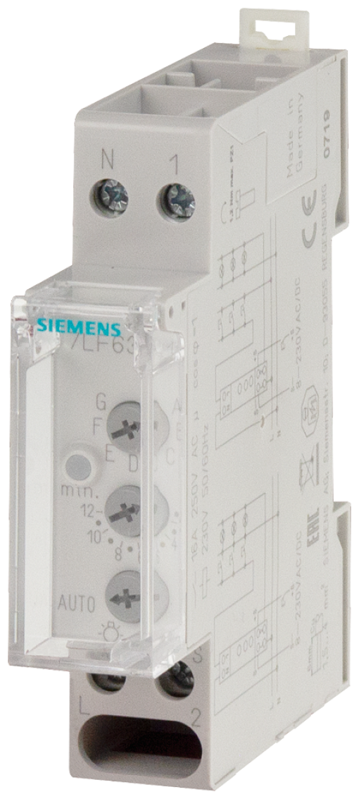 Stairwell light timer switch 230V 1 NO 16A 230V50Hz electronic