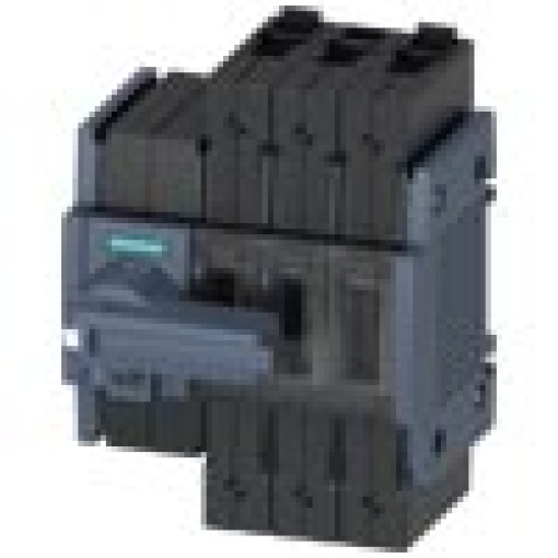 Switch disconnector 80 A size 1 3pole front operating mechanism on left 