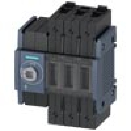 Switch disconnector 80 A size 1 3pole front operating mechanism on left 