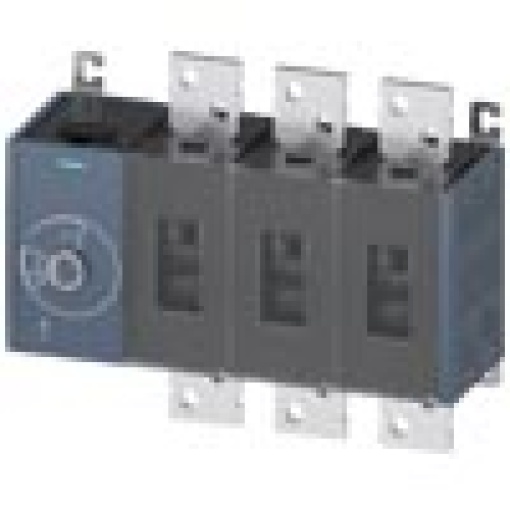 Switch disconnector 2000 A size 5 3pole lateral operating mechanism on le