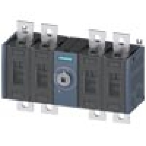 Switch disconnector 500 A size 3 4pole front operating mechanism center