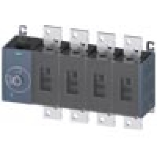 Switch disconnector 2000 A size 5 4pole lateral operating mechanism on le